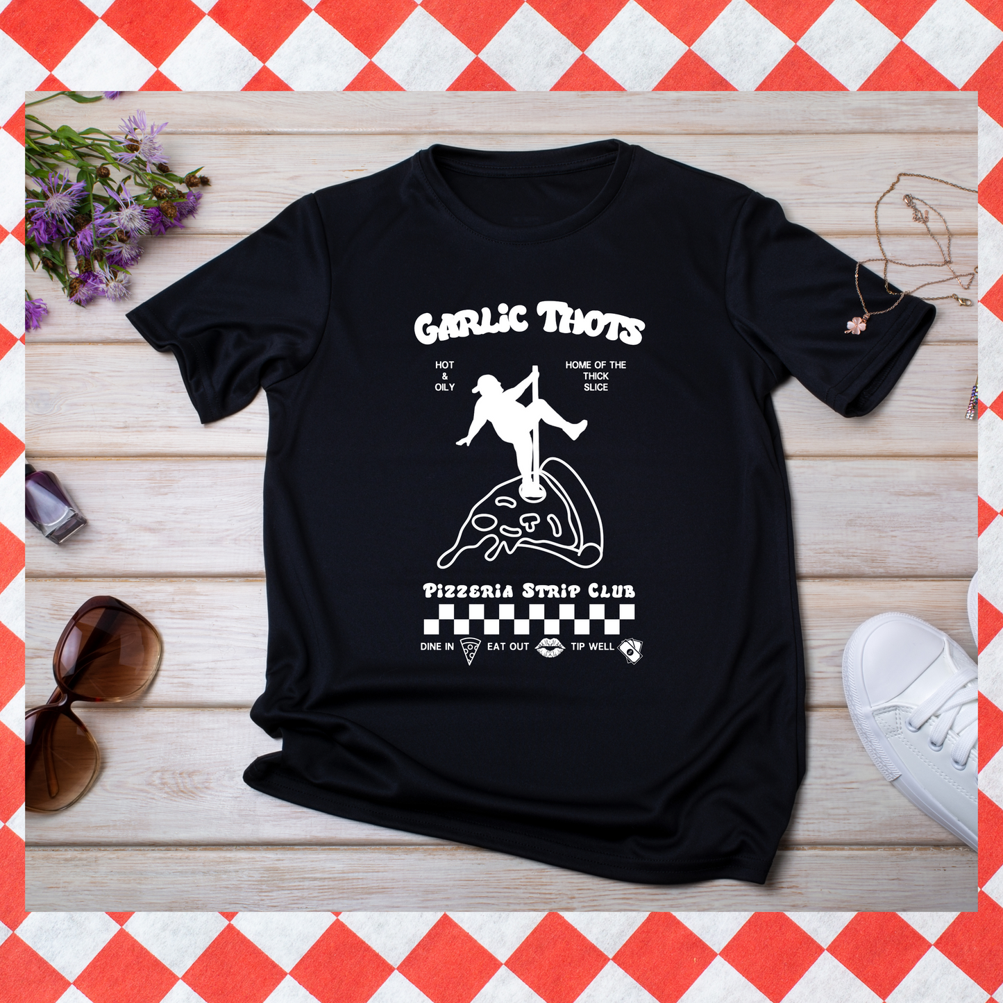 Garlic Thots Graphic Tee.