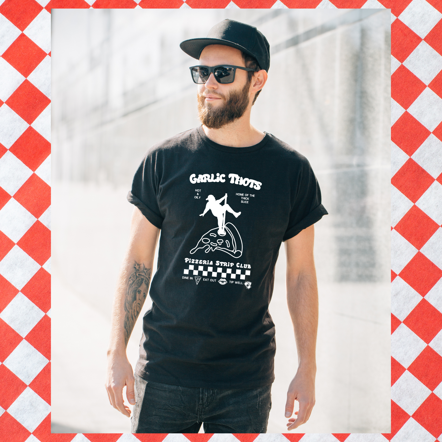 Garlic Thots Graphic Tee.